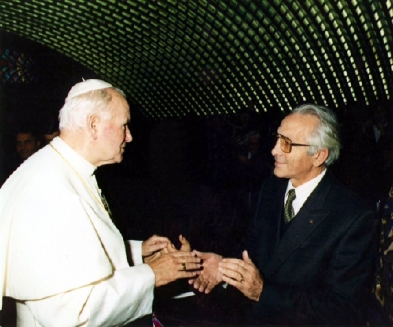 serafino petricone e papa giovanni paolo secondo.jpeg